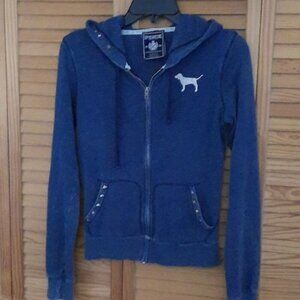 Pink Victoria's Secret Lost In Love Pink Hoodie